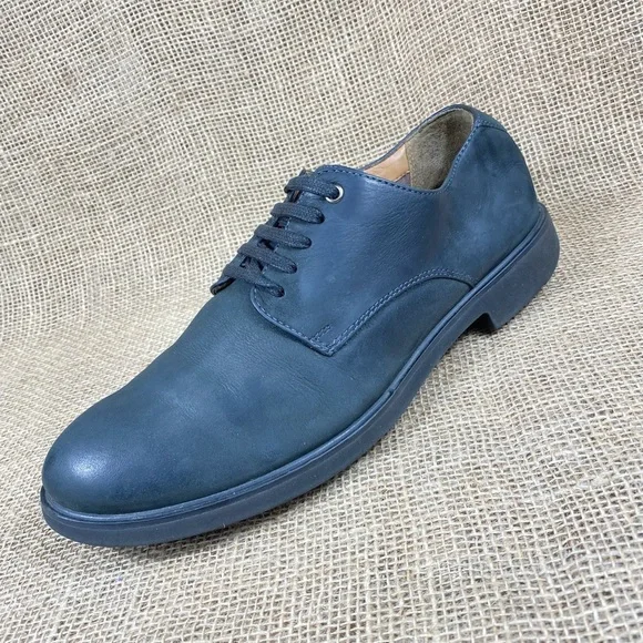 Clarks | Shoes | Clarks Oxford Black Nubuck Suede Lace Up  display picture 1